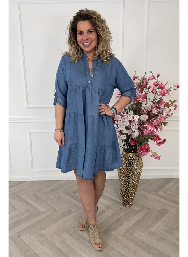 Musthave Denim Tunic - Dark Blue