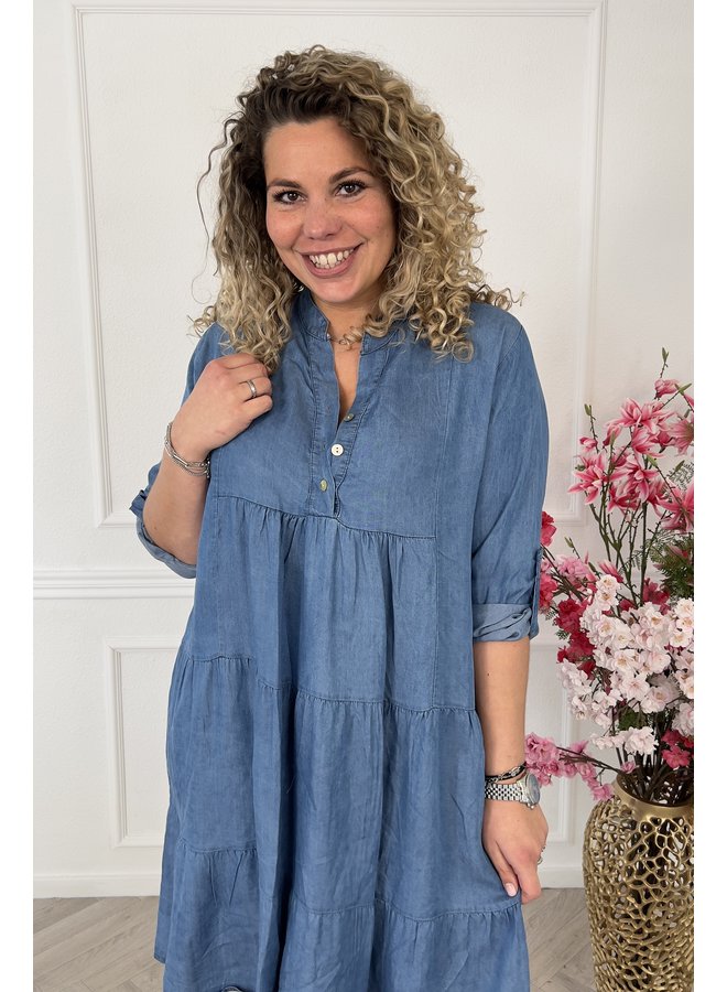 Musthave Denim Tunic - Dark Blue