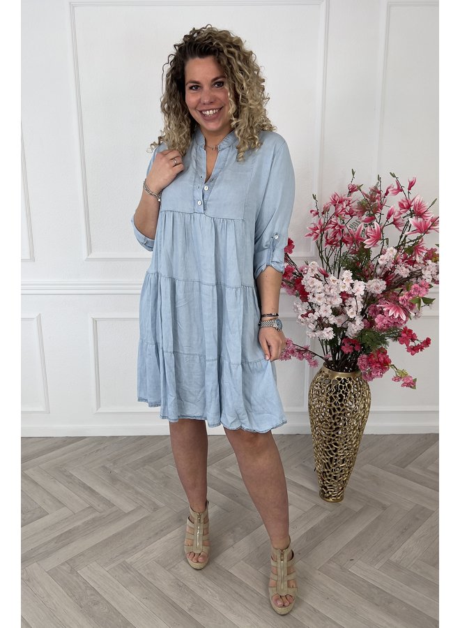 Musthave Denim Tunic - Light Blue