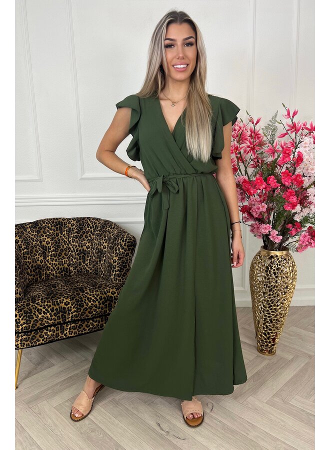 Maxi Curacao Dress - Armygreen