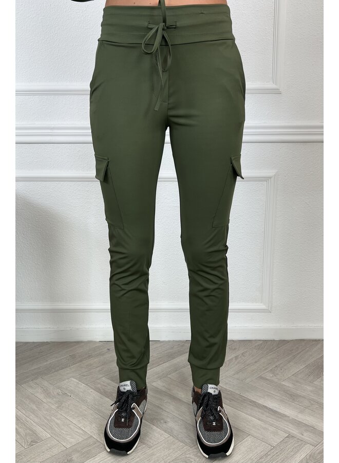 Cargo Travel Pants - Armygreen