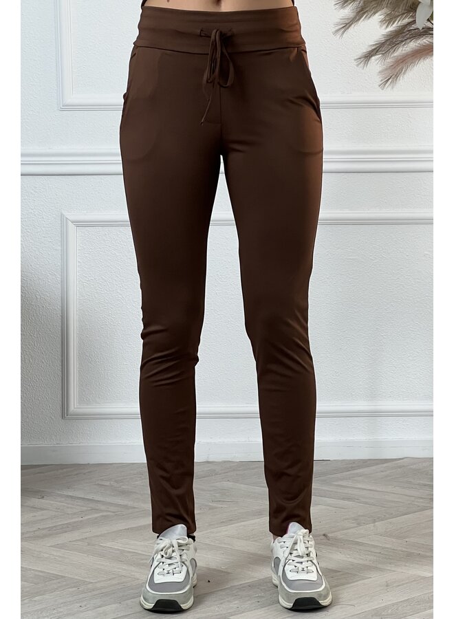 Travel Pants - Brown