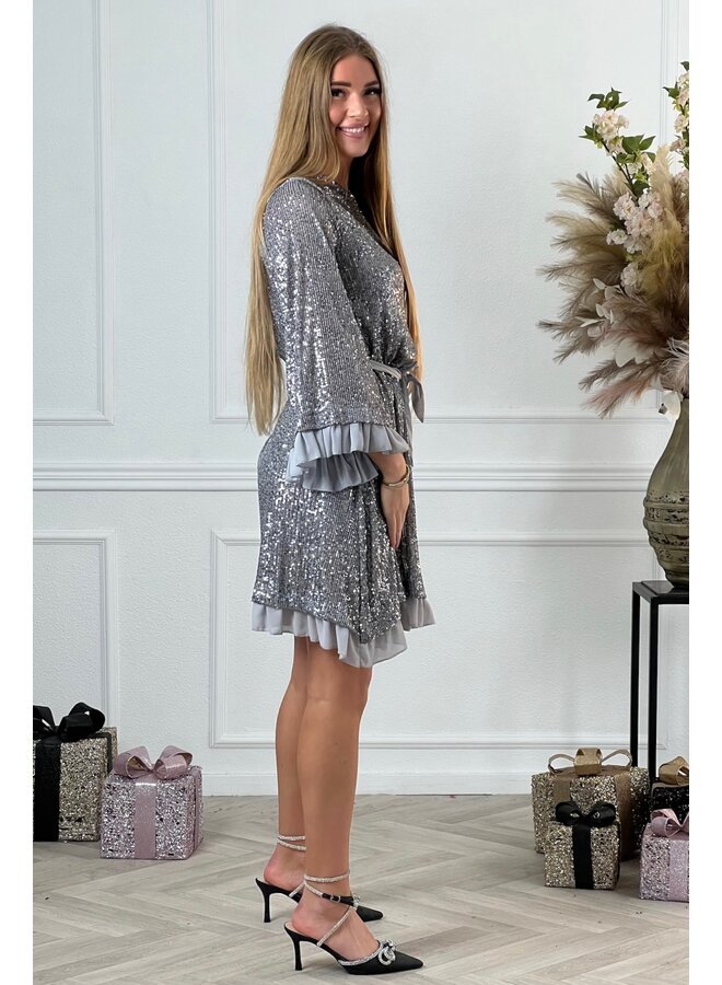 The Ultimate Party Dress - Silver