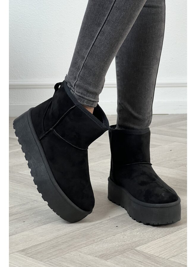 Musthave Winterboots Platform - Black