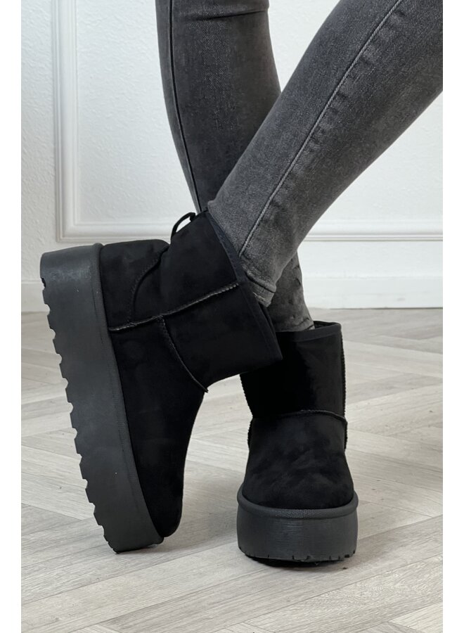 Musthave Winterboots Platform - Black