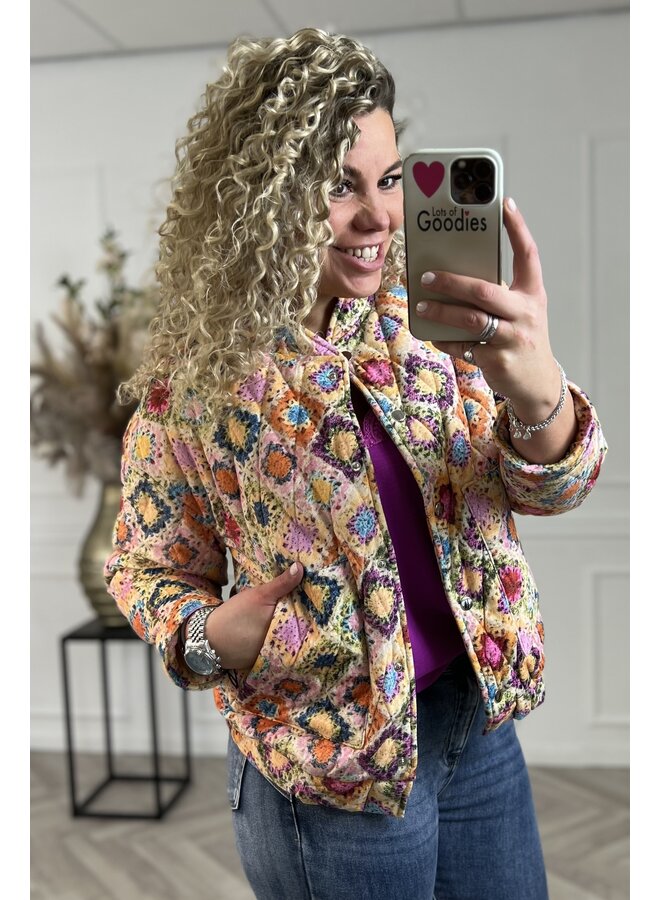 Musthave Padded Jacket - Multicolor