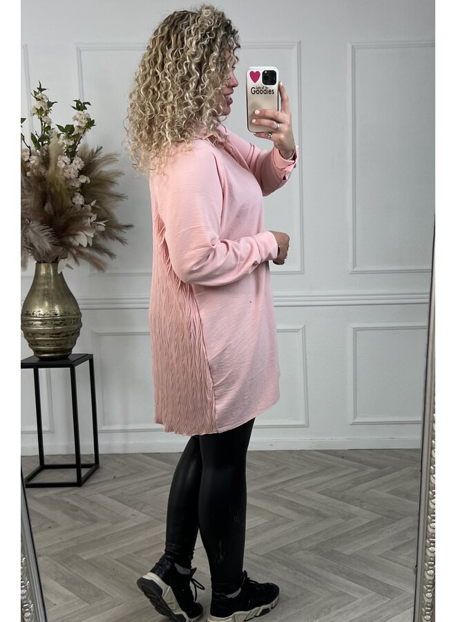The Musthave Lois Blouse Tunic - Soft Pink