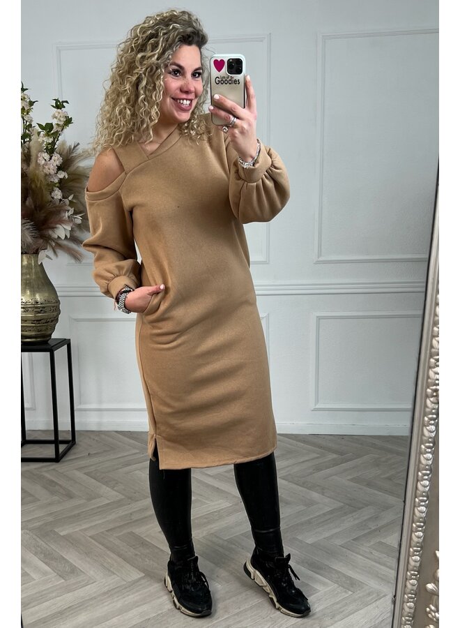 Chelsea Dress - Light Camel