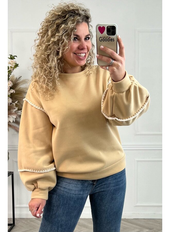Perfect Lovely Sweater - Light Camel