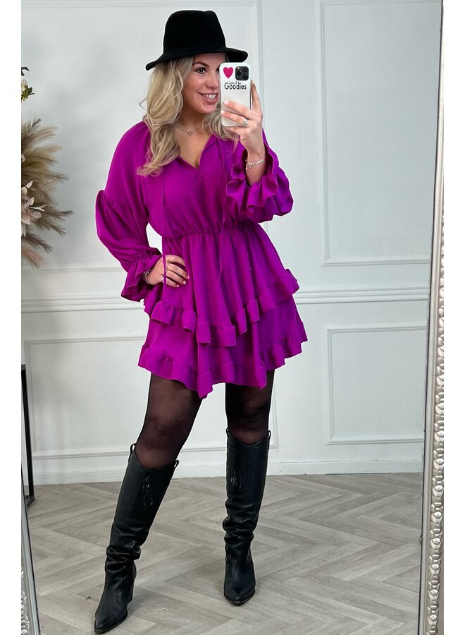 The Coco Dress - Magenta