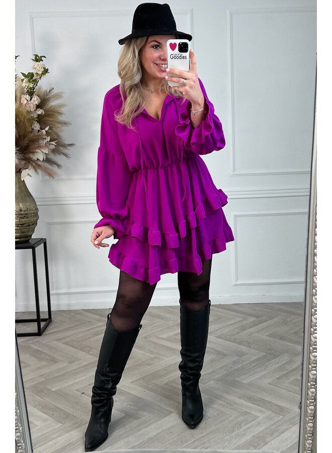 The Coco Dress - Magenta