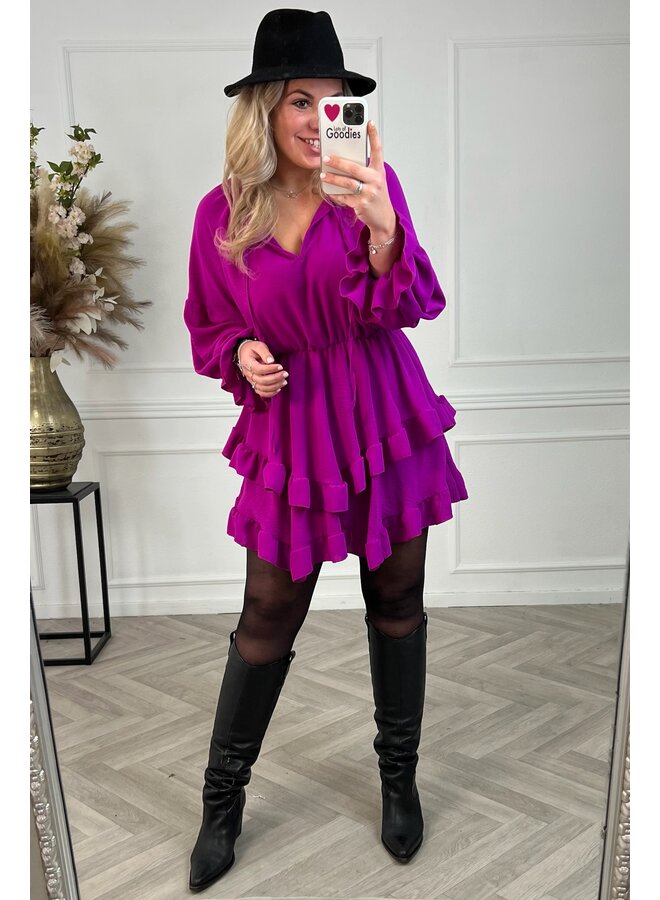 The Coco Dress - Magenta