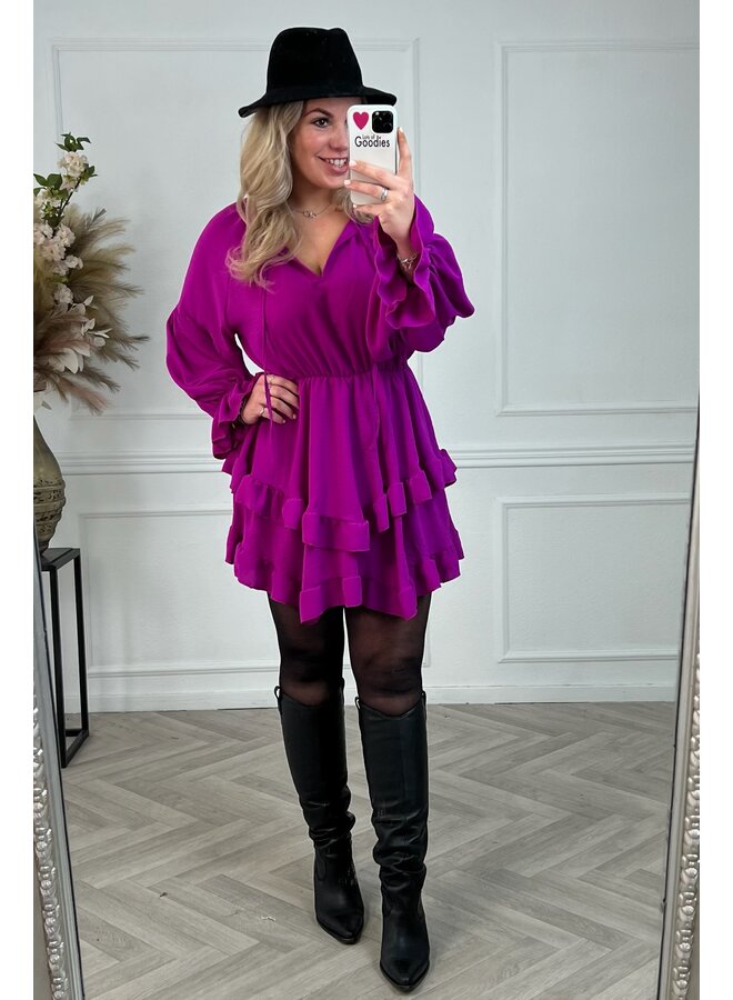 The Coco Dress - Magenta