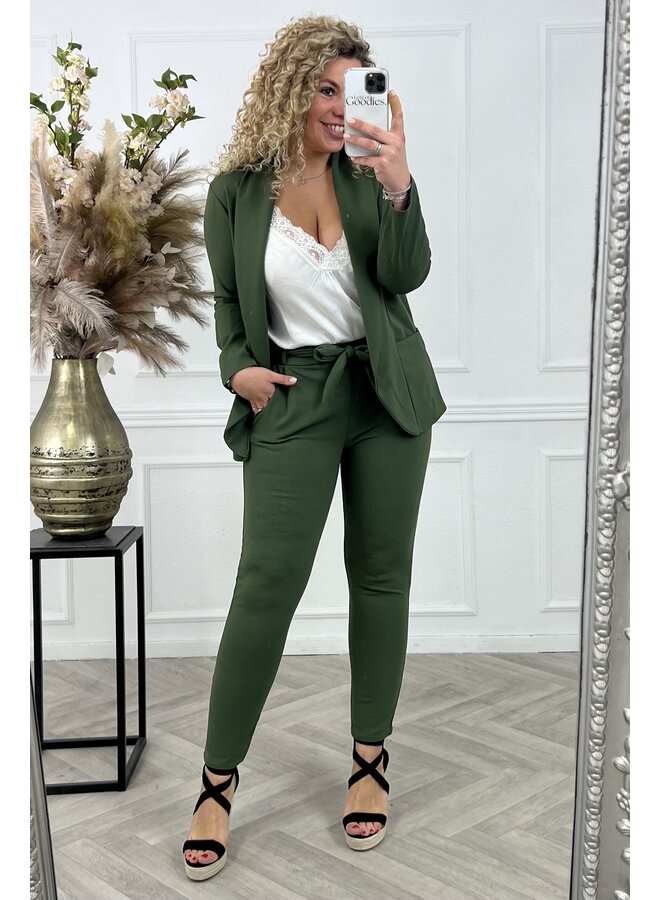 Mandy Suit - Armygreen