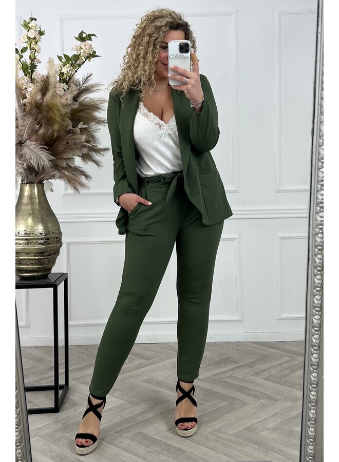 Mandy Suit - Armygreen