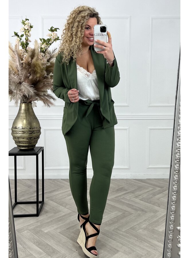 Mandy Suit - Armygreen