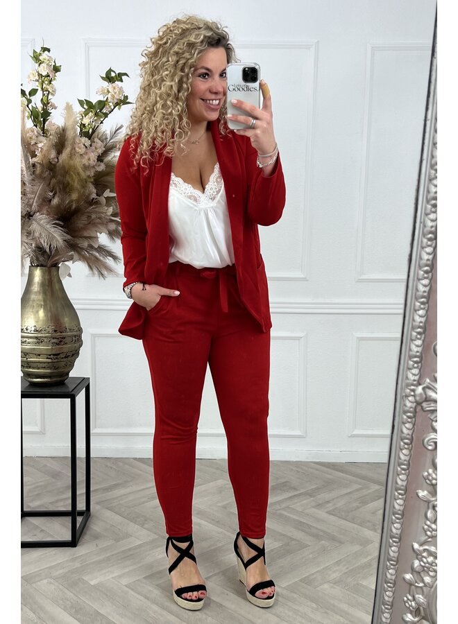 Mandy Suit - Red