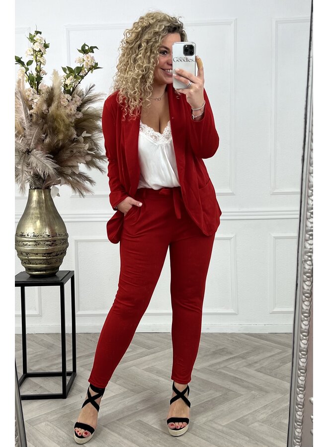 Mandy Suit - Red