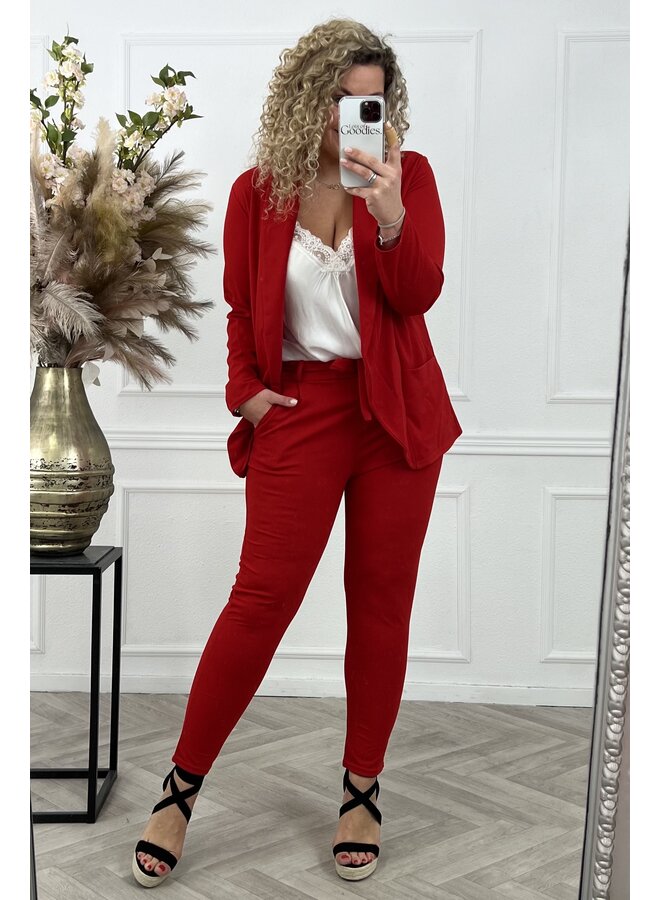 Mandy Suit - Red