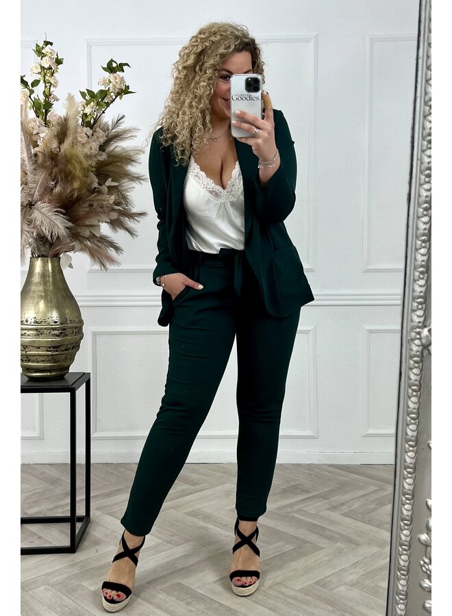 Mandy Suit - Bottle Green