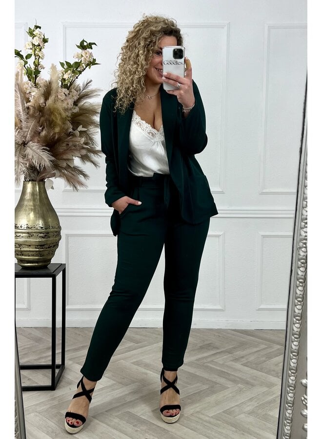 Mandy Suit - Bottle Green