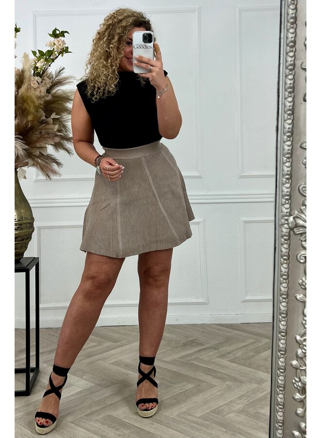 Paris Skirt - Taupe