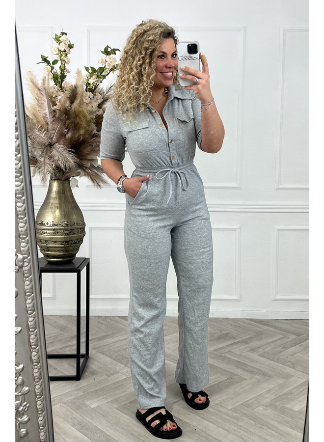 Perfect Jogging Jumpsuit - Grey