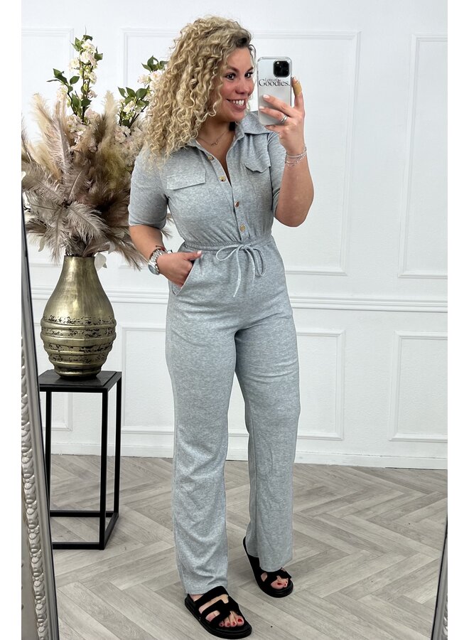 Perfect Jogging Jumpsuit - Grey