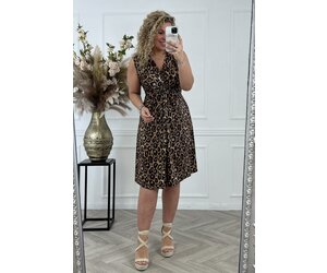 Curvy Knotted Dress - Black
