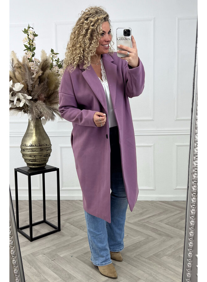 Musthave Spring Coat - Mauve