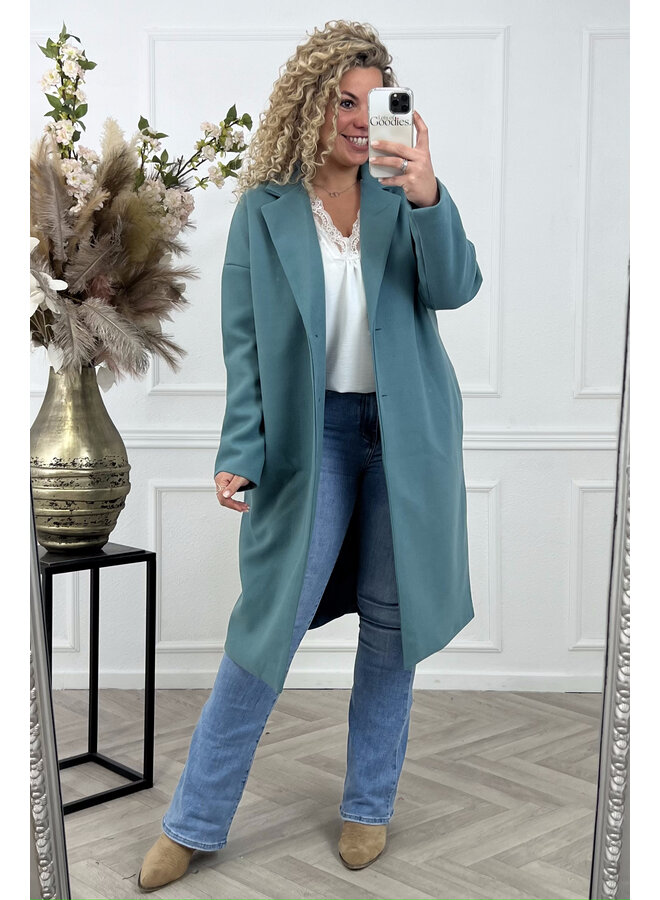 Musthave Spring Coat - Seagreen