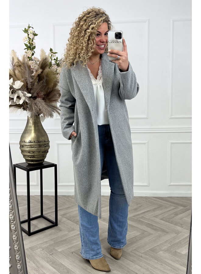 Musthave Spring Coat - Grey
