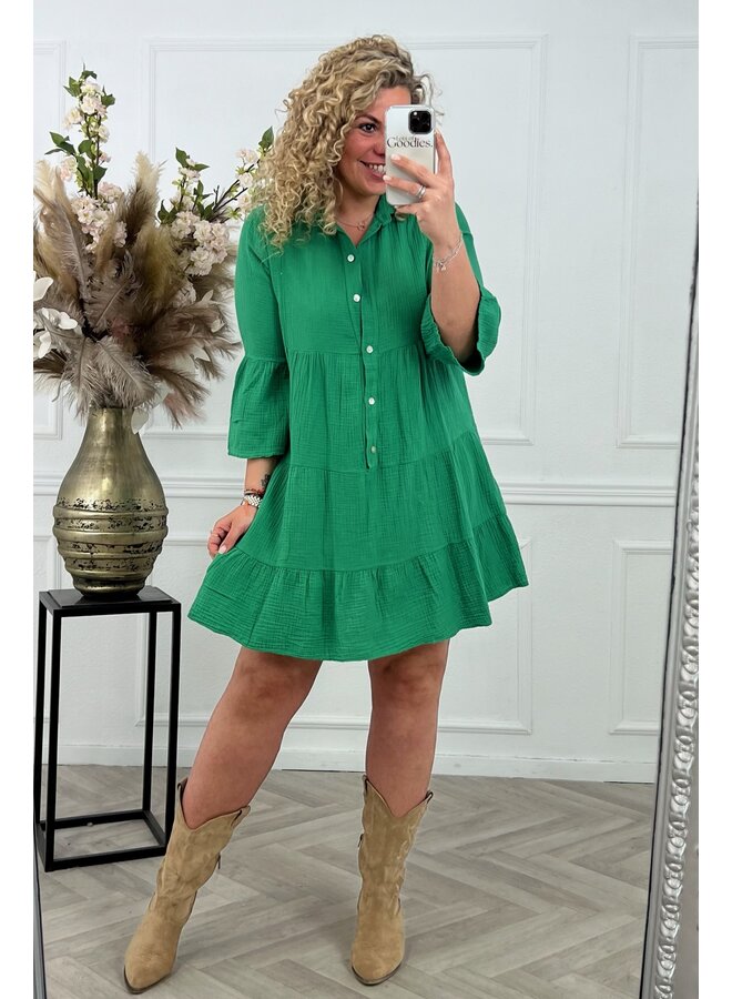 Cotton Milou Dress - Green