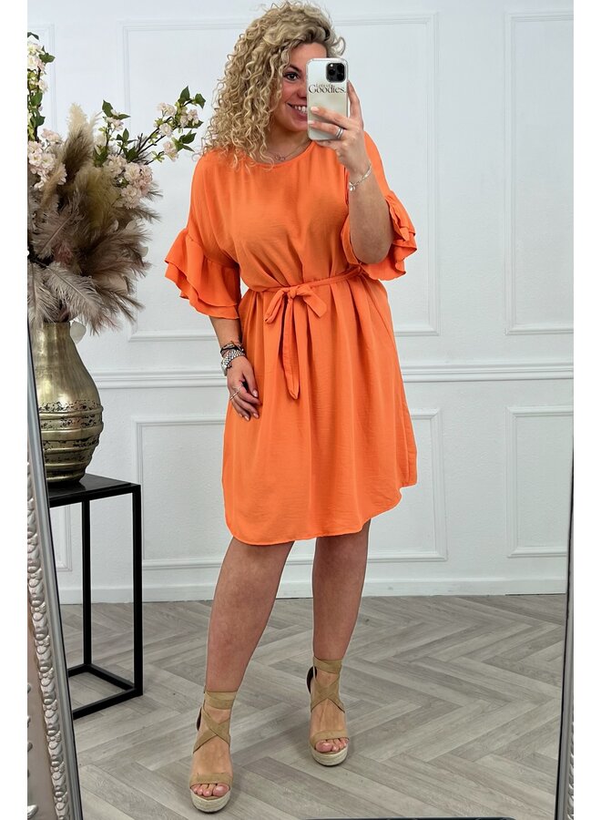 Bombay Summer Dress - Orange