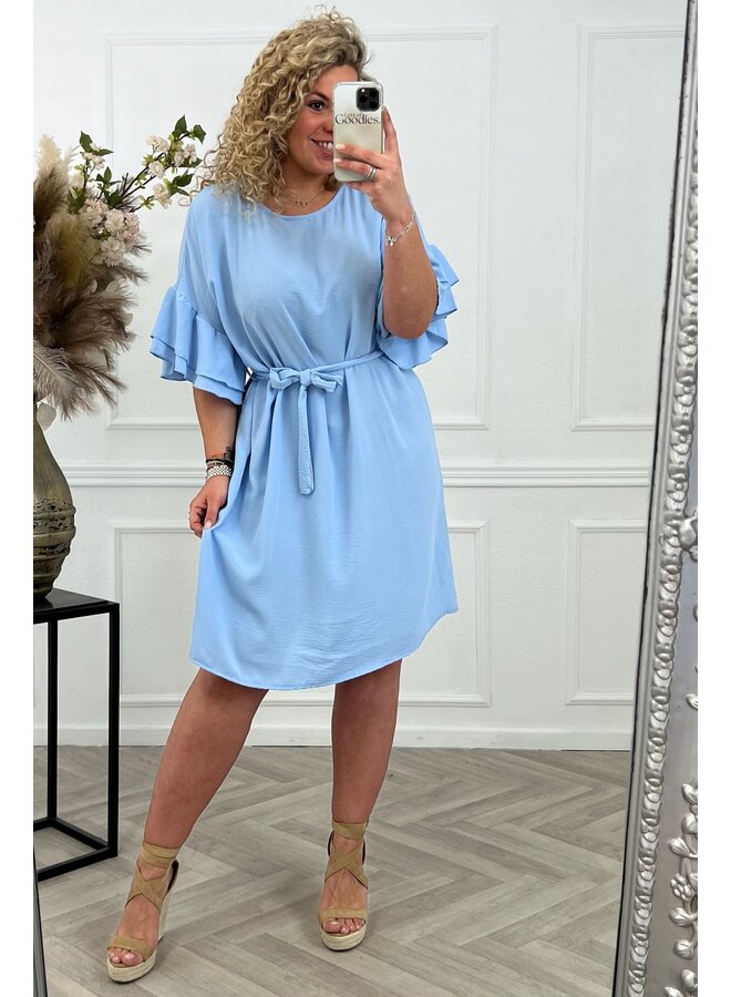 Bombay Summer Dress - Light Blue