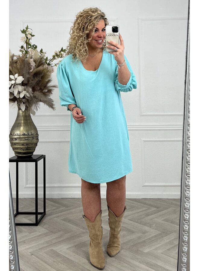 Perfect Curvy Lucca Dress - Turquoise