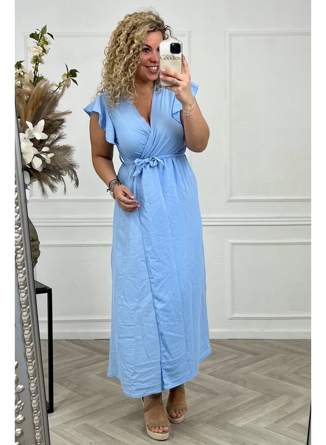 Maxi Curacao Dress - Light Blue