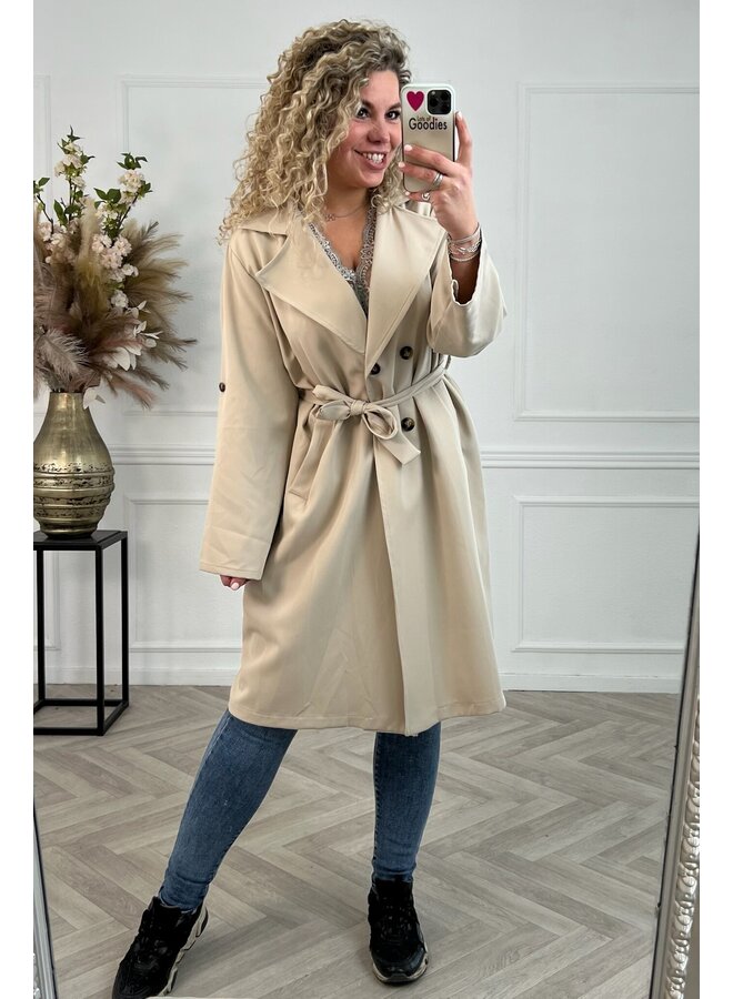 Curvy Trenchcoat - Beige