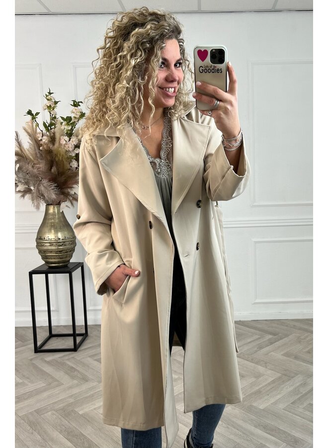 Curvy Trenchcoat - Beige