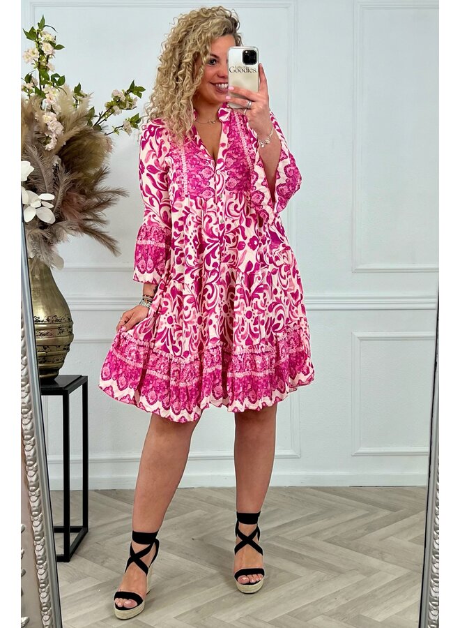 Monaco Dress - Pink