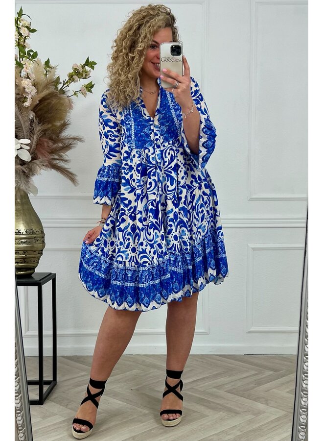 Monaco Dress - Blue