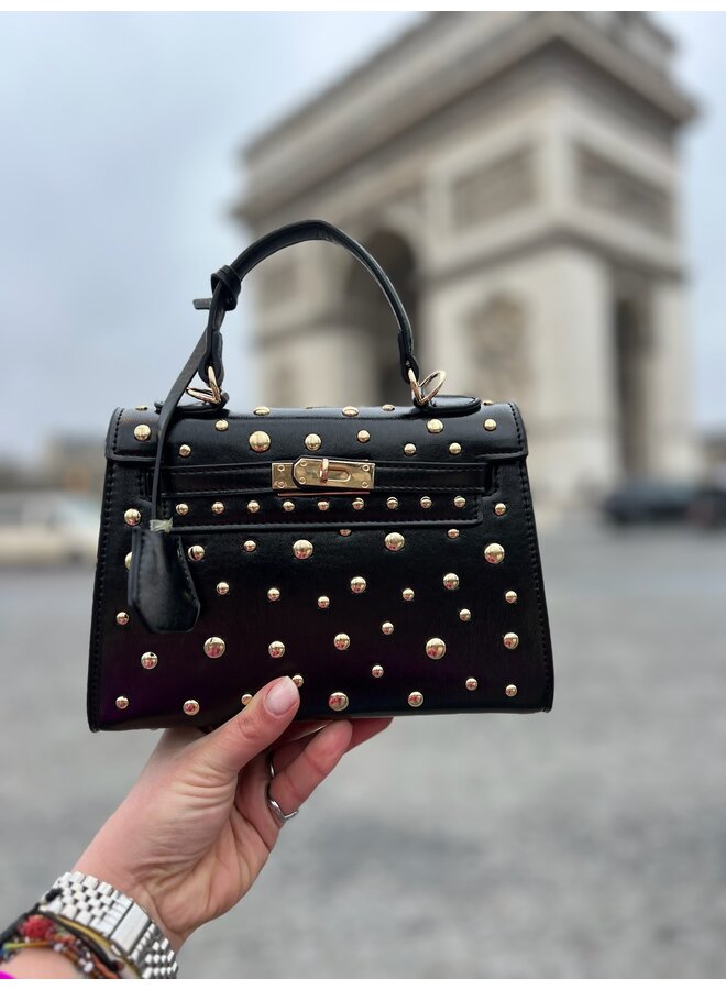 Golden Dots Bag - Black