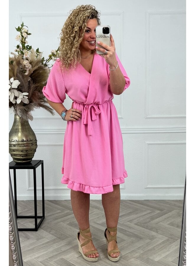 Curvy Saint Tropez Dress - Pink