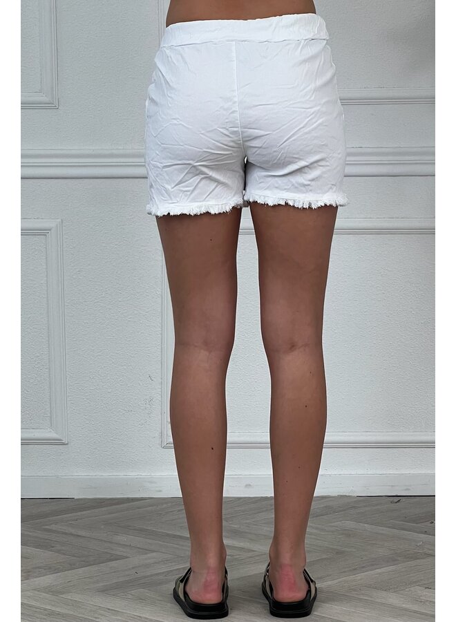 Super Stretch Short - White