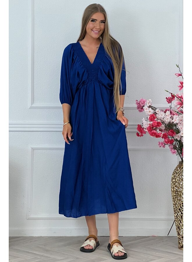 Maxi Elena Dress - Kobalt