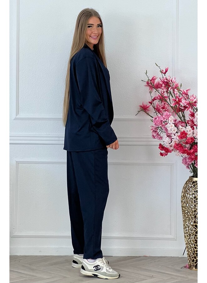 Mandy Travel Suit - Navy