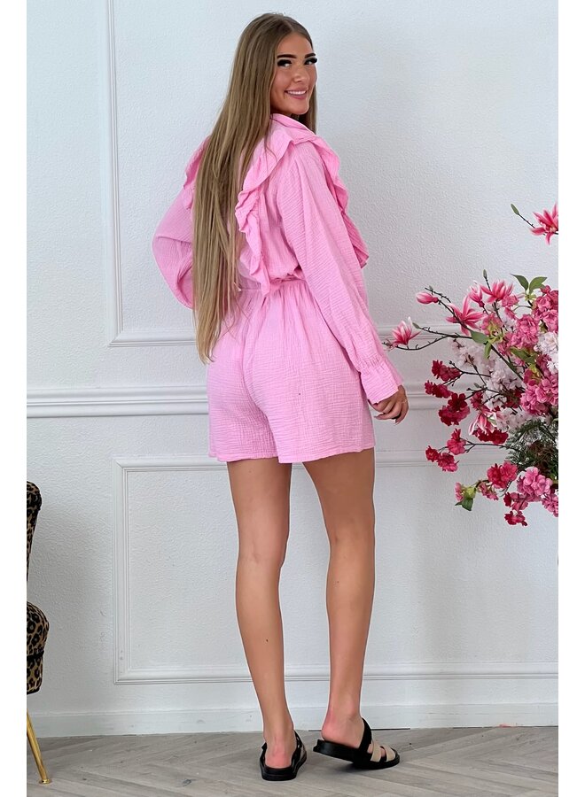 Perfect Mina Jumpsuit - Pink