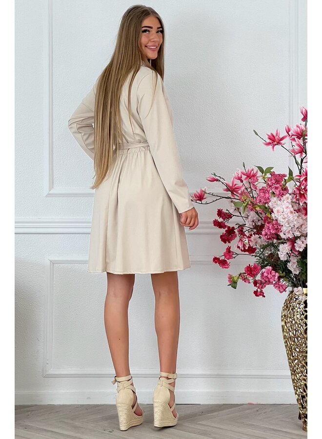 Perfect Travel Dress - Beige