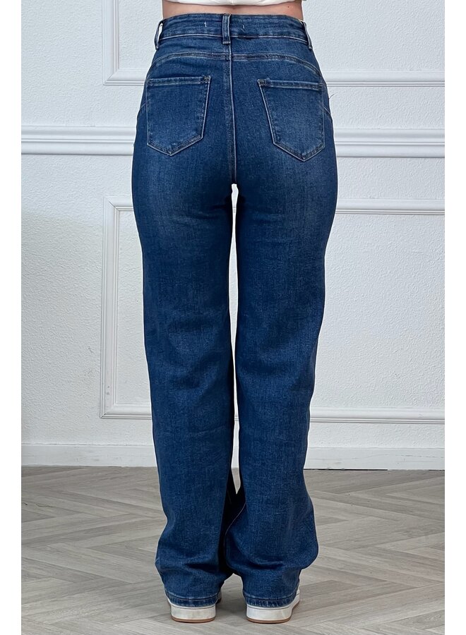 Goodies Wide Leg Goodies Jeans - Blue