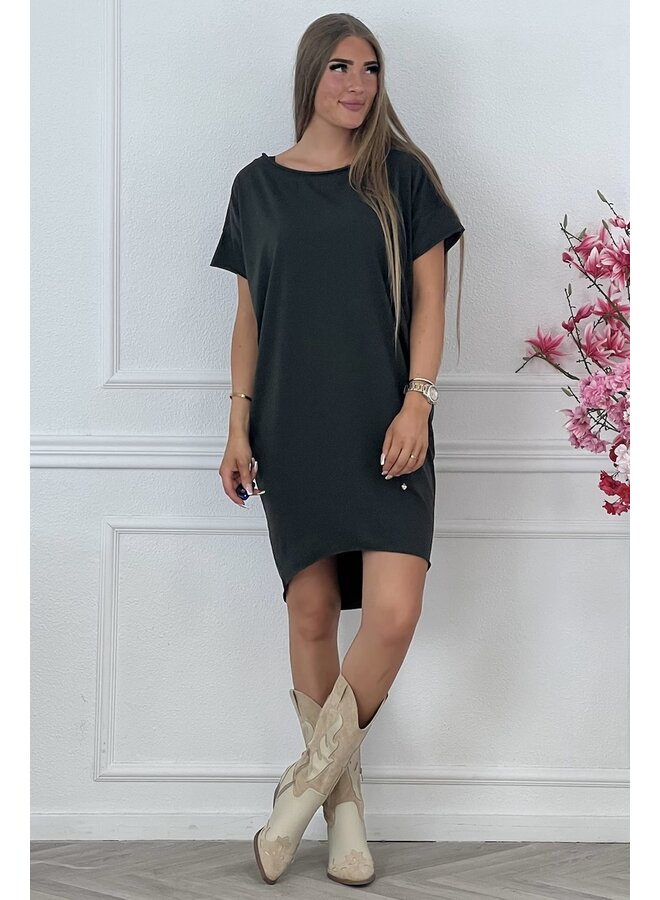 Comfy Summer Dress - Antraciet